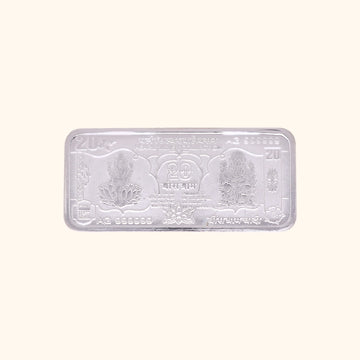 Silver 20Rs Note 20g
